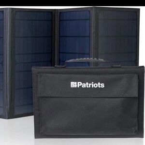 4Patriots: 40-Watt Solar Panel - Portable, Foldable, 4 Panels, - 5V NEW